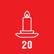 Pole adventního kalendáře pro 20.12.