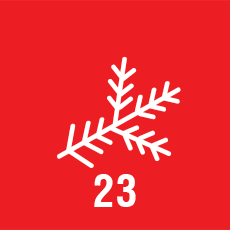 Pole adventního kalendáře pro 23.12.