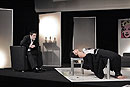 Martin Písařík, Vanda Hybnerová během představení Smrtelná vražda, foto: Patrik Borecký