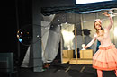 Linda Rybová během představení Opona nahoru!, foto: David Prachař
