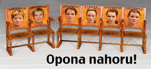 Jaroslava Obermaierová, Jana Krausová, Linda Rybová, Kateřina Winterová, Lucie Polišenská: Opona nahoru! Jaroslava Obermaierová, Jana Krausová, Linda Rybová, Kateřina Winterová, Lucie Polišenská: Opona nahoru!