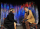 Lumír Olšovský, Daniela Šinkorová během představení Miluju tě, ale ..., foto: Josef Ptáček