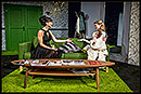 Daniela Šinkorová, Michaela Sejnová v komedii Manželský poker, foto: Roman Albrecht