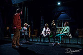 Vojtěch Štěpánek, Ivana Wojtylová, Eva Lecchiová, Kristýna Leichtová, Ilona Svobodová v komedii P.R.S.A., foto: Roman Albrecht