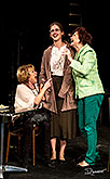 Eva Lecchiová, Jana Bernášková, Ilona Svobodová v komedii P.R.S.A., foto: Roman Albrecht