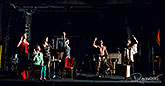 Jana Bernášková, Ilona Svobodová, Kristýna Leichtová, Ivana Wojtylová, Richard Trsťan, Eva Lecchiová v komedii P.R.S.A., foto: Roman ...