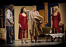 David Suchařípa, Eva Čížkovská, Jiří Langmajer, Kateřina Brožová v představení „A do pyžam!“, foto: Ivo Mičkal