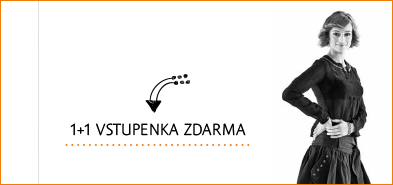 Velké roční předplatné - kupon 1+1 vstupenka zdarma