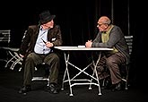 Václav Postránecký, René Přibil v inscenaci Stará dobrá kapela, foto: Roman Albrecht