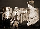 Kateřina Brožová, David Suchařípa, Jiří Langmajer v představení „A do pyžam!“, foto: Ivo Mičkal