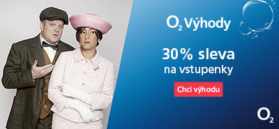 O2 výhoda - 30% sleva na představení Divadla Palace Praha O2 výhoda - 30% sleva na představení Divadla Palace Praha