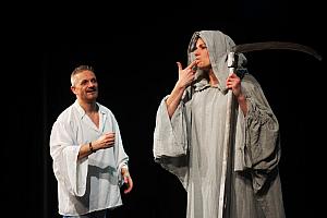 Mysteria Buffa, účinkují: Richard Trsťan a Eva Kodešová, foto: Lucie Vítková