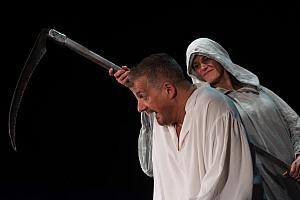 Mysteria Buffa, účinkují: Richard Trsťan a Eva Kodešová, foto: Lucie Vítková