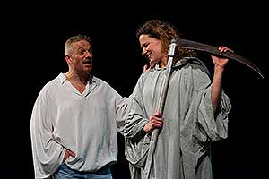 Mysteria Buffa, účinkují: Richard Trsťan a Eva Kodešová, foto: Lucie Vítková