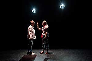 Mysteria Buffa, účinkují: Richard Trsťan a Eva Kodešová, foto: Lucie Vítková
