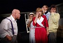 Zdeněk Vencl, Kateřina Jačková, David Matásek, Michaela Dolinová, Jan Dolanský v představení „Eskymák z Amsterodamu aneb Žádné ...