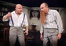 Zdeněk Vencl, Igor Bareš v představení „Eskymák z Amsterodamu aneb Žádné zprávy od táty“, foto: Ivo Mičkal