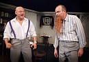 Zdeněk Vencl, Igor Bareš v představení „Eskymák z Amsterodamu aneb Žádné zprávy od táty“, foto: Ivo Mičkal