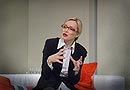 Kateřina Brožová v představení „Dohazovač“, foto: Ivo Mičkal